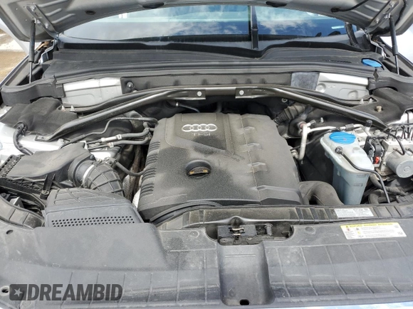 2011 Audi Q5 Premium Plus with VIN WA1LFAFP8BA025063, listed as a Copart auction lot 55087725 with 125,714 mi miles and Salvage title. Bid and sale history available at DreamBid. Image 12.