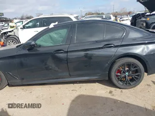 2021 BMW 5 Series 540i with VIN WBA53BJ01MWW91692, listed as a IAAI auction lot 41509786 with 33,345 mi miles and . Bid and sale history available at DreamBid. Image 13.
