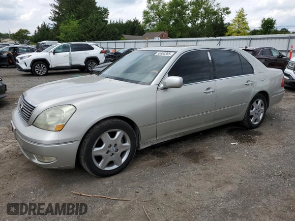 2003 Lexus LS 430 z VIN JTHBN30FX30102599, wystawiony jako Copart lot #58850365 z przebiegiem 245 545 mil mil oraz Czysty tytuł • Clean title. Historia ofert i sprzedaży dostępna na DreamBid. Obrazek 1.