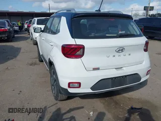 2023 Hyundai Venue SEL with VIN KMHRC8A3XPU262984, listed as a IAAI auction lot 41525855 with 18,361 mi miles and . Bid and sale history available at DreamBid. Image 3.