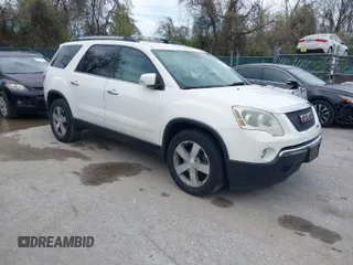 2011 GMC Acadia SLT1 with VIN 1GKKRRED5BJ358453, listed as a IAAI auction lot 42040475 with 237,236 mi miles. Bid and sale history available at carsss.com. Image 1.