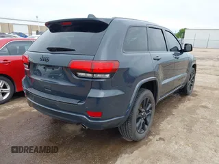 2018 Jeep Grand Cherokee Altitude with VIN 1C4RJFAG6JC257358, listed as a IAAI auction lot 42167186 with 57,630 mi miles and . Bid and sale history available at DreamBid. Image 4.