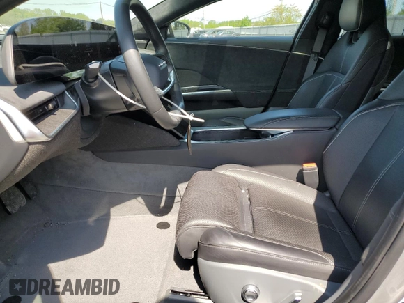 2023 Lucid Air Grand Touring z VIN 50EA1GBA9PA003155, wystawiony jako Copart lot #55441165 z przebiegiem 6 078 mil mil oraz Szkoda całkowita • Salvage title. Historia ofert i sprzedaży dostępna na DreamBid. Obrazek 7.