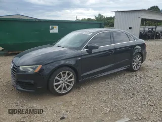 2016 Audi A3 2.0T Premium Plus with VIN WAUJ8GFF3G1102962, listed as a Copart auction lot 55924954 with 124,827 mi miles and Salvage Title. Bid and sale history available at carsss.com. Image 1.
