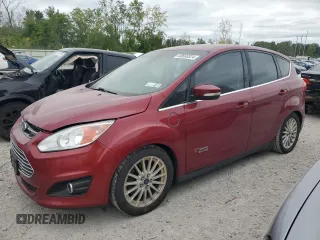2014 Ford C-Max Energi SEL with VIN 1FADP5CU9EL515776, listed as a Copart auction lot 68660324 with 167,794 mi miles and Salvage Title. Bid and sale history available at carsss.com. Image 1.
