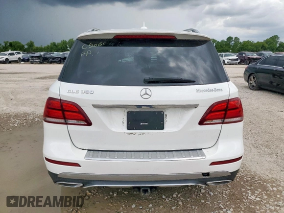 2017 Mercedes-Benz GLE 350 with VIN 4JGDA5JB9HA918276, listed as a Copart auction lot 63772075 with Not provided miles and Clean title. Bid and sale history available at DreamBid. Image 6.