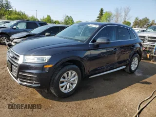 2018 Audi Q5 Premium z VIN WA1ANAFY7J2246066, wystawiony jako Copart lot #59571795 z przebiegiem 131 626 mil mil oraz Szkoda całkowita • Salvage title. Historia ofert i sprzedaży dostępna na DreamBid. Obrazek 1.