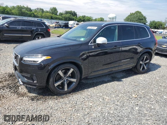 2016 Volvo XC90 R-Design with VIN YV4BC0PM1G1048827, listed as a Copart auction lot 62264345 with 132,640 mi miles and Salvage title. Bid and sale history available at DreamBid. Image 1.