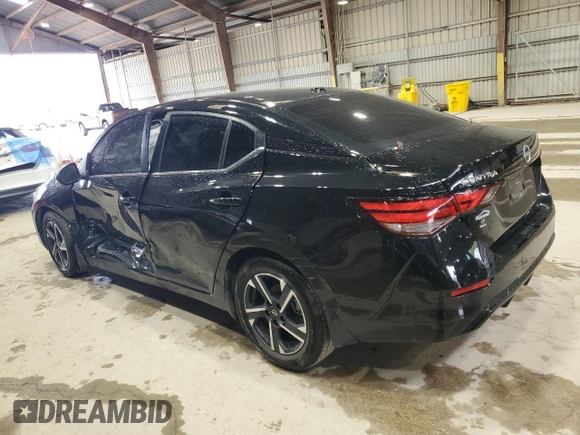 2024 Nissan Sentra SV with VIN 3N1AB8CV9RY342346, listed as a Copart auction lot 51120985 with 6,739 mi miles and Salvage Title. Bid and sale history available at DreamBid. Image 2.