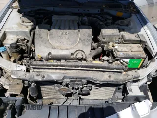 2001 Hyundai Sonata GLS with VIN KMHWF35V81A392523, listed as a Copart auction lot 74584334 with 174,597 mi miles and Salvage Title. Bid and sale history available at carsss.com. Image 11.
