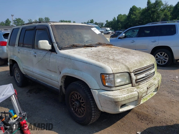 2001 Isuzu Trooper S with VIN JACDJ58X117J00628, listed as a IAAI auction lot 42810469 with 104,474 mi miles and . Bid and sale history available at DreamBid. Image 1.