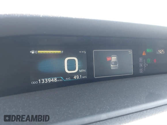 2017 Toyota Prius Two with VIN JTDKARFU1H3039405, listed as a IAAI auction lot 41834929 with 133,948 mi miles and . Bid and sale history available at DreamBid. Image 7.