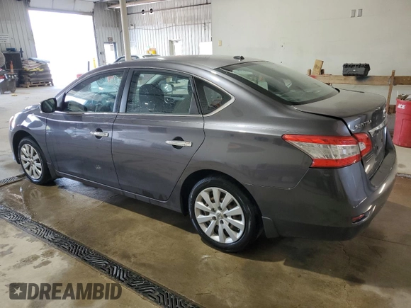 2015 Nissan Sentra SL with VIN 3N1AB7AP8FY294283, listed as a Copart auction lot 55324275 with 123,790 mi miles and Salvage Title. Bid and sale history available at DreamBid. Image 2.
