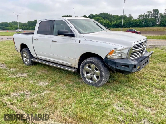 2015 Ram 1500 Outdoorsman z VIN 1C6RR7LM1FS688552, wystawiony jako Copart lot #57871575 z przebiegiem Nie podano mil oraz Czysty tytuł • Clean title. Historia ofert i sprzedaży dostępna na DreamBid. Obrazek 1.