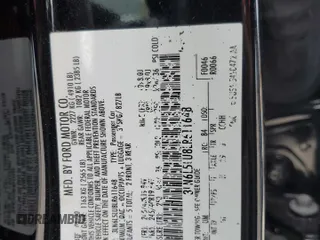 2020 Lincoln MKZ Hybrid Reserve with VIN 3LN6L5LU8LR611648, listed as a Copart auction lot 53107155 with 22,485 mi miles and Salvage title. Bid and sale history available at DreamBid. Image 12.