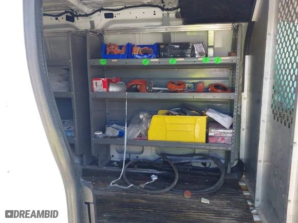 2016 Ford Transit Cargo Van with VIN 1FTYR1ZM3GKA86536, listed as a IAAI auction lot 41478663 with 188,174 mi miles. Bid and sale history available at carsss.com. Image 8.