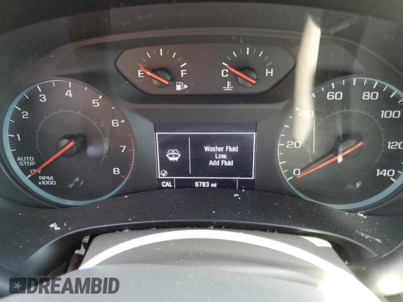 2025 Chevrolet Malibu LT with VIN 1G1ZD5ST5SF147505, listed as a Copart auction lot 52877385 with 6,783 mi miles and Non Repairable. Bid and sale history available at DreamBid. Image 9.