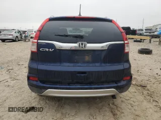 2015 Honda CR-V EX-L with VIN 2HKRM3H79FH527576, listed as a Copart auction lot 43839715 with 127,670 mi miles and Salvage Title. Bid and sale history available at DreamBid. Image 6.