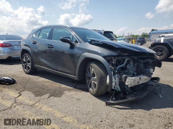 2020 Lexus UX 200 with VIN JTHX3JBHXL2025042, listed as a Copart auction lot 60426705 with 95,568 mi miles and Salvage title. Bid and sale history available at DreamBid. Image 4.