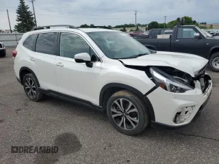2019 Subaru Forester Limited with VIN JF2SKAUC8KH478671, listed as a Copart auction lot 60685065 with 114,476 mi miles and Salvage title. Bid and sale history available at DreamBid. Image 4.