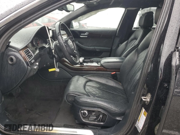 2015 Audi A8 L 4.0T with VIN WAU32AFD3FN004897, listed as a Copart auction lot 43602063 with 53,271 mi miles. Bid and sale history available at carsss.com. Image 7.