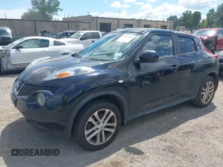 2013 Nissan Juke S with VIN JN8AF5MV5DT229742, listed as a IAAI auction lot 42797100 with 101,300 mi miles and . Bid and sale history available at DreamBid. Image 2.
