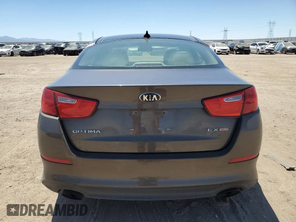 2015 Kia Optima EX with VIN 5XXGN4A71FG397969, listed as a Copart auction lot 64083285 with 233,705 mi miles and Clean title. Bid and sale history available at DreamBid. Image 6.