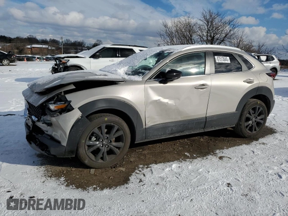 2024 Mazda CX-30 2.5 S Select Sport with VIN 3MVDMBBM9RM627970, listed as a Copart auction lot 87513045 with 8,716 mi miles and Salvage Title. Bid and sale history available at carsss.com. Image 1.