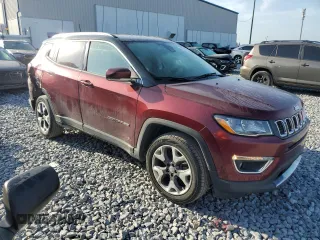2020 Jeep Compass Limited with VIN 3C4NJDCB7LT251337, listed as a Copart auction lot 53701215 with 56,965 mi miles and Salvage Title. Bid and sale history available at carsss.com. Image 4.