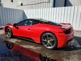 2013 Ferrari 458 Italia z VIN ZFF67NFA2D0194914, wystawiony jako Copart lot #43272195 z przebiegiem 23 608 mil mil oraz Szkody całkowita. Historia ofert i sprzedaży dostępna na DreamBid. Obrazek 2.