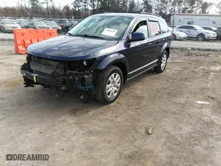 2019 Dodge Journey SE with VIN 3C4PDCBB0KT783846, listed as a IAAI auction lot 41800156 with NaN miles. Bid and sale history available at carsss.com. Image 18.