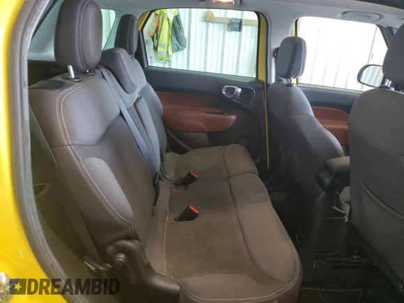 2014 FIAT 500L Trekking with VIN ZFBCFADH7EZ013707, listed as a Copart auction lot 54251675 with 99,735 mi miles and Non Repairable. Bid and sale history available at carsss.com. Image 10.