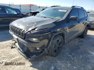 2018 Jeep Cherokee Latitude with VIN 1C4PJMCB0JD562619, listed as a Copart auction lot 47281965 with 157,458 mi miles and Clean Title. Bid and sale history available at carsss.com. Image 1.