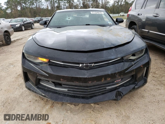 2018 Chevrolet Camaro 1LT with VIN 1G1FB1RX2J0126011, listed as a Copart auction lot 71124612 with 0 mi miles. Bid and sale history available at carsss.com. Image 5.