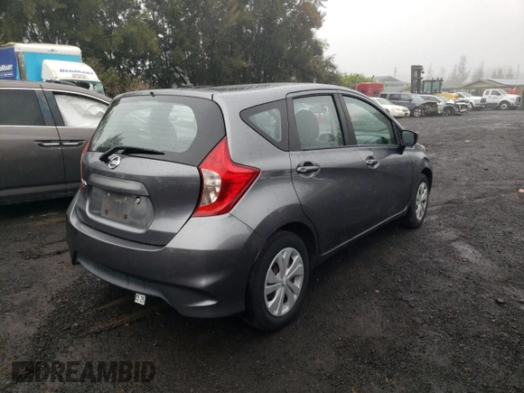 2018 Nissan Note SV with VIN 3N1CE2CP1JL352689, listed as a Copart auction lot 57144785 with 38,824 mi miles and Salvage title. Bid and sale history available at DreamBid. Image 3.