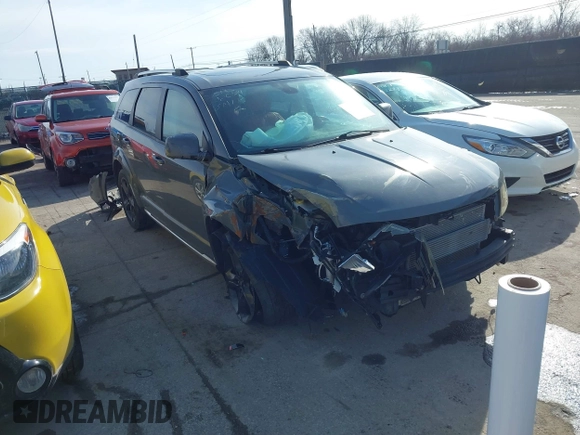 2020 Dodge Journey Crossroad with VIN 3C4PDCGB9LT270198, listed as a IAAI auction lot 41650297 with 95,676 mi miles and . Bid and sale history available at DreamBid. Image 1.