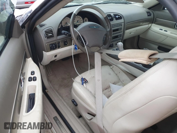 2005 Ford Thunderbird 50th Anniversary with VIN 1FAHP69A95Y108872, listed as a Copart auction lot 75413814 with Not Provided miles and Salvage Title. Bid and sale history available at DreamBid. Image 8.