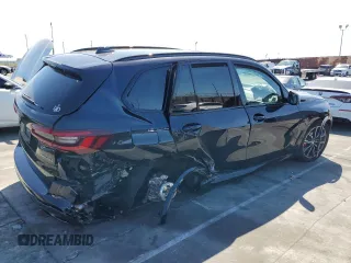 2023 BMW X5 xDrive45e with VIN 5UXTA6C06P9R89208, listed as a Copart auction lot 50352635 with 0 mi miles and Salvage Title. Bid and sale history available at carsss.com. Image 3.