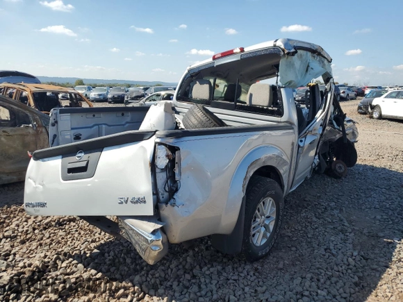 2015 Nissan Frontier S with VIN 1N6AD0EV6FN745129, listed as a Copart auction lot 70427893 with Not provided miles and Salvage title. Bid and sale history available at DreamBid. Image 3.