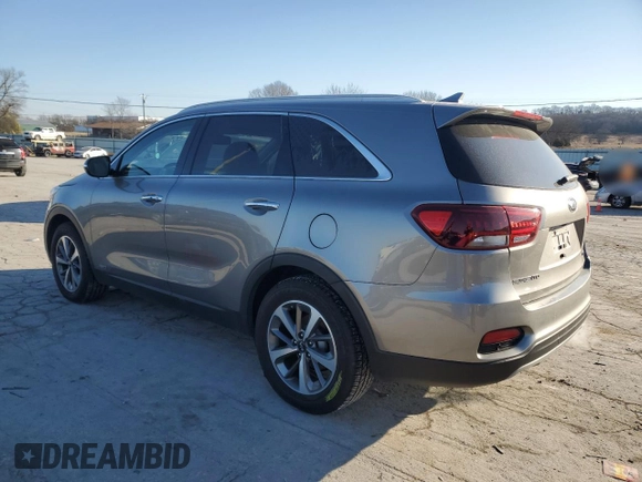 2019 Kia Sorento EX V6 with VIN 5XYPHDA56KG479000, listed as a Copart auction lot 42821185 with 69,286 mi miles and Salvage Title. Bid and sale history available at carsss.com. Image 2.