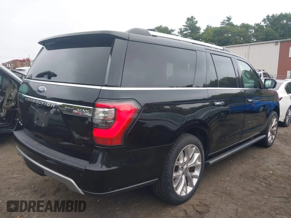 2019 Ford Expedition Max Limited z VIN 1FMJK2AT5KEA78021, wystawiony jako IAAI lot #40355537 z przebiegiem 133 642 mil mil oraz . Historia ofert i sprzedaży dostępna na DreamBid. Obrazek 4.
