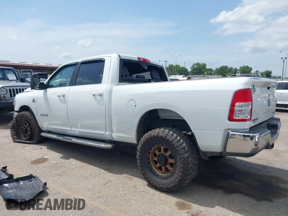 2022 Ram 2500 Big Horn with VIN 3C6UR5DLXNG436311, listed as a IAAI auction lot 42474145 with 59,174 mi miles and . Bid and sale history available at DreamBid. Image 3.
