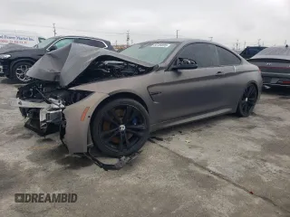 2016 BMW M4 z VIN WBS3R9C55GK337902, wystawiony jako Copart lot #50789005 z przebiegiem Nie podano mil oraz Szkoda całkowita • Salvage title. Historia ofert i sprzedaży dostępna na DreamBid. Obrazek 1.