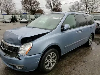 2014 Kia Sedona EX with VIN KNDMH4C71E6587646, listed as a Copart auction lot 83965294 with 84,135 mi miles and Salvage Title. Bid and sale history available at carsss.com. Image 11.