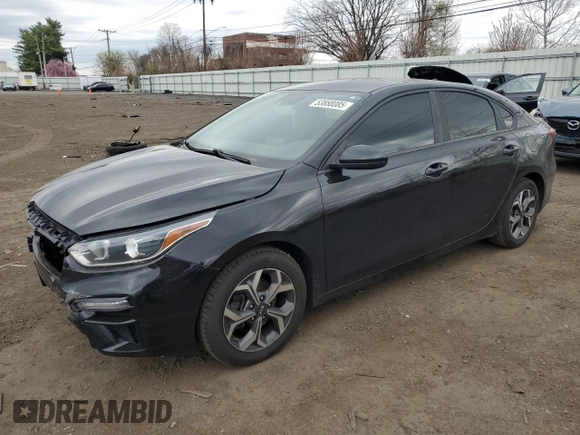 2019 Kia Forte LXS with VIN 3KPF24AD4KE102635, listed as a Copart auction lot 53888085 with 112,576 mi miles and Salvage Title. Bid and sale history available at DreamBid. Image 1.
