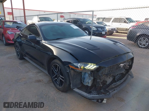2019 Ford Mustang EcoBoost with VIN 1FA6P8TH1K5168568, listed as a IAAI auction lot 41681821 with 116,302 mi miles and . Bid and sale history available at carsss.com. Image 13.