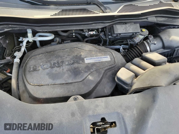 2020 Honda Pilot Touring 8-Passenger with VIN 5FNYF6H93LB022913, listed as a Copart auction lot 50825655 with 10,513 mi miles and Salvage Title. Bid and sale history available at DreamBid. Image 7.