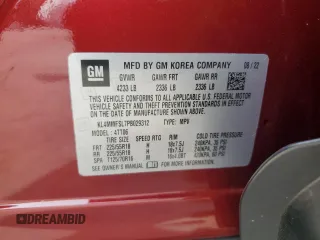 2023 Buick Encore GX Essence with VIN KL4MMFSL7PB029312, listed as a Copart auction lot 56544235 with 5,059 mi miles and Salvage title. Bid and sale history available at DreamBid. Image 13.