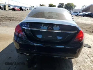 2020 Mercedes-Benz C 300 with VIN WDDWF8DB3LR530908, listed as a Copart auction lot 58015975 with 60,818 mi miles and Salvage title. Bid and sale history available at DreamBid. Image 6.