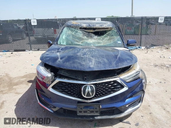 2021 Acura RDX Technology with VIN 5J8TC1H5XML011202, listed as a IAAI auction lot 42266800 with Not provided miles and . Bid and sale history available at DreamBid. Image 6.